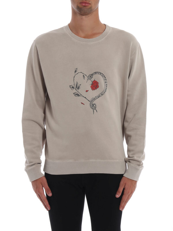 rosé saint laurent hoodie