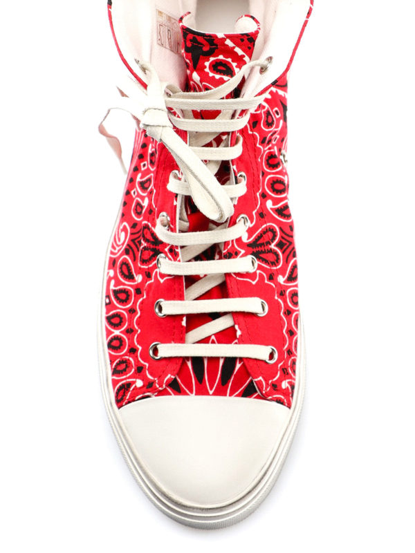 saint laurent bandana sneakers