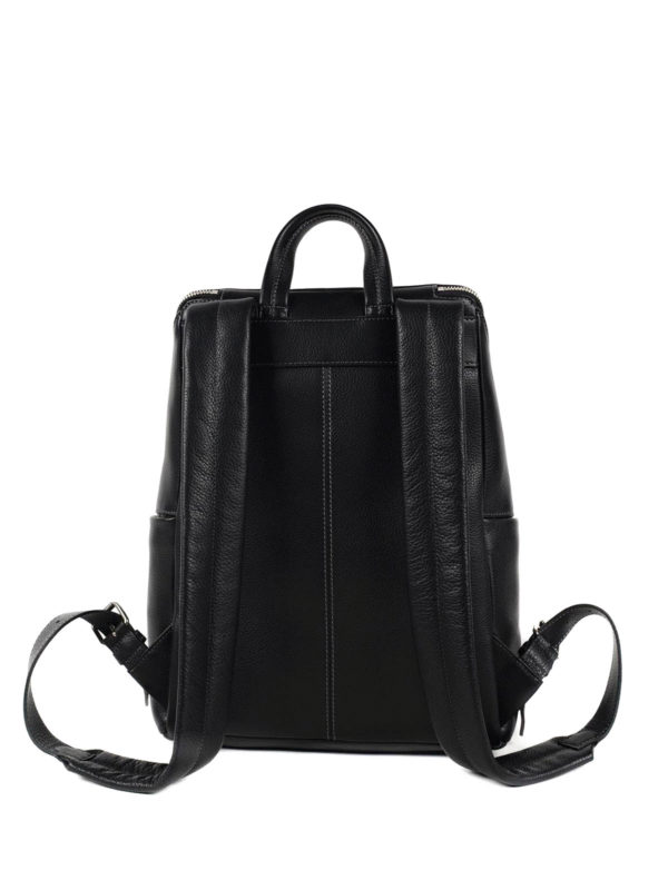 ferragamo leather backpack