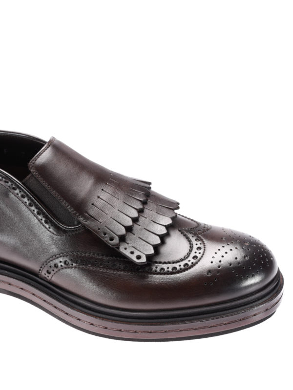 Loafers \u0026 Slippers Santoni - Leather 