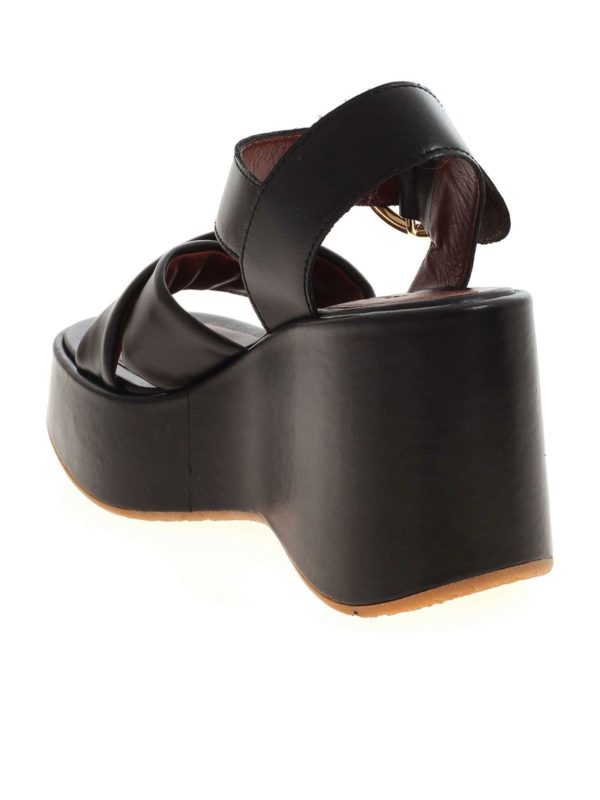 chloe sandals wedge