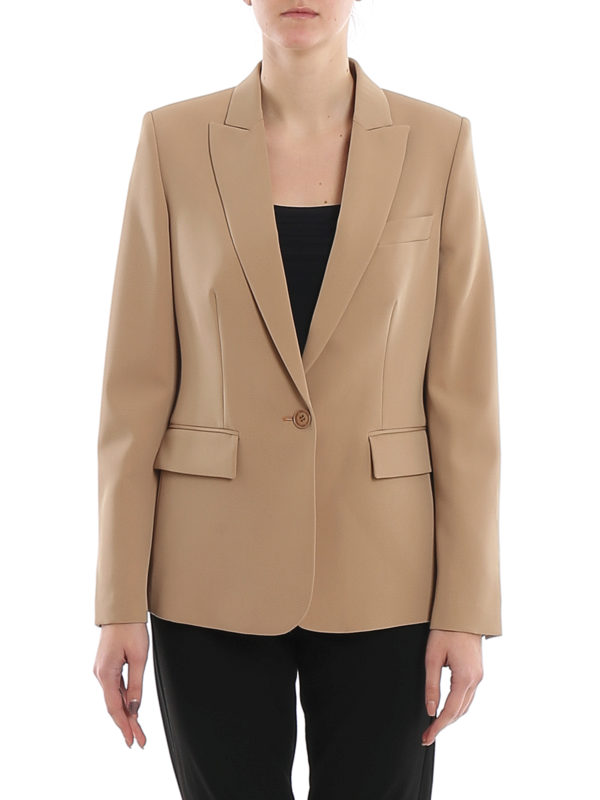 wool twill blazer