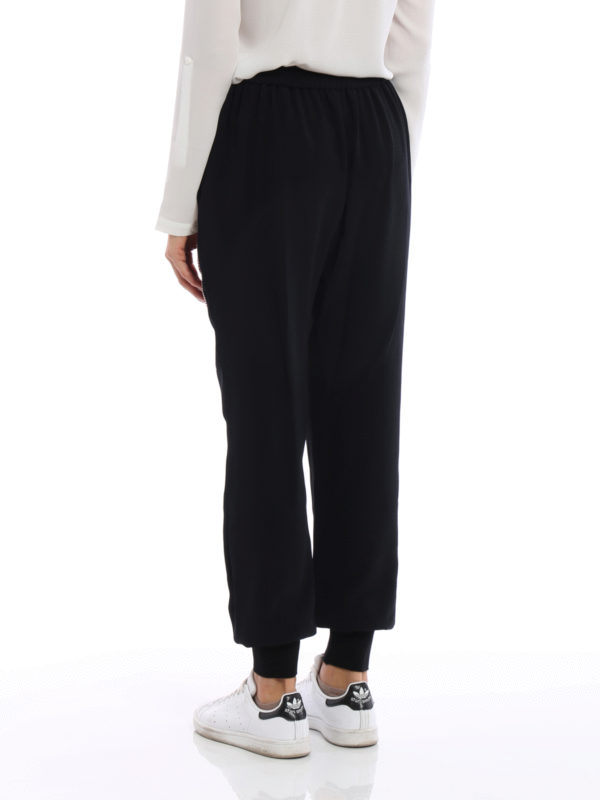 Julia embellished cady trousers 