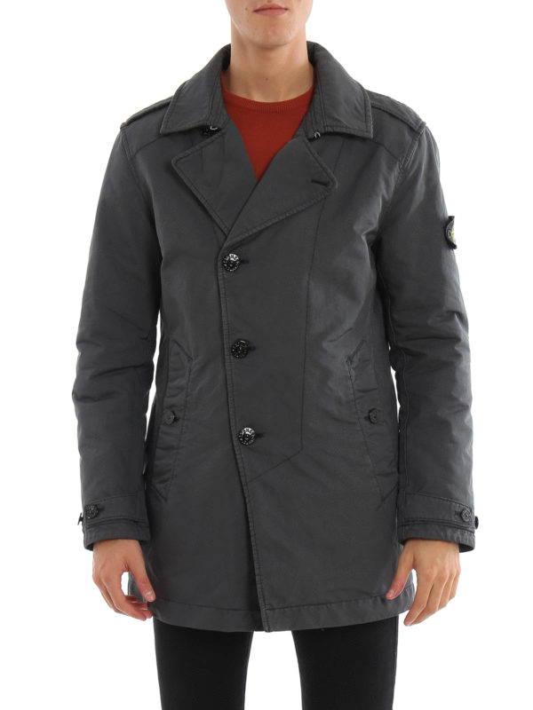 stone island david tc trench coat