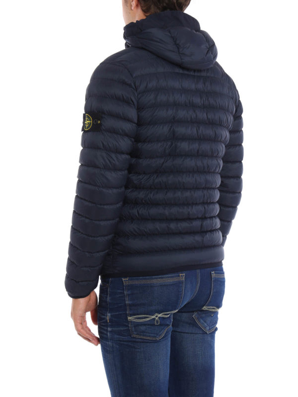 micro yarn down stone island