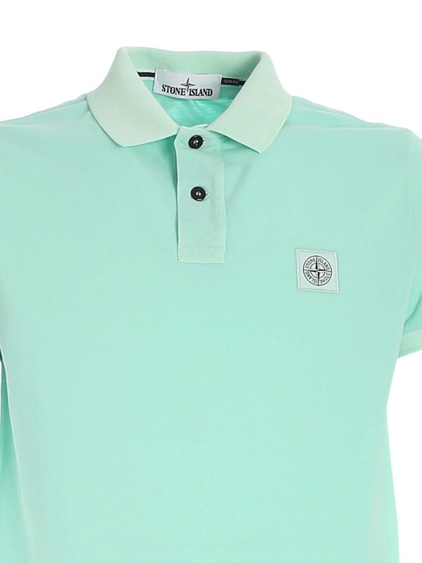 stone island green shirt