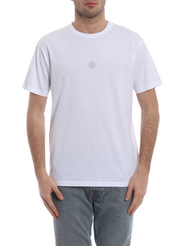 Graphic Eight white cotton Tee 