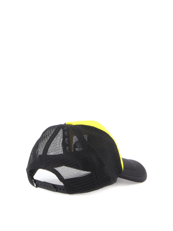 Trucker fabric and mesh baseball cap 