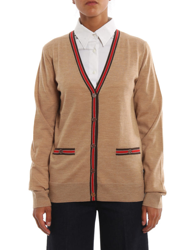 long camel color cardigan