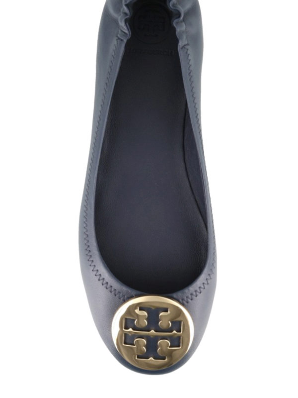 Flat shoes Tory Burch - Minnie Travel leather folding flats - 50393401