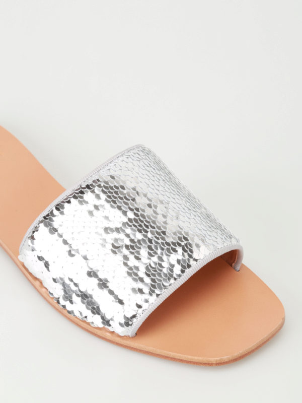 tory burch carter sequin slides