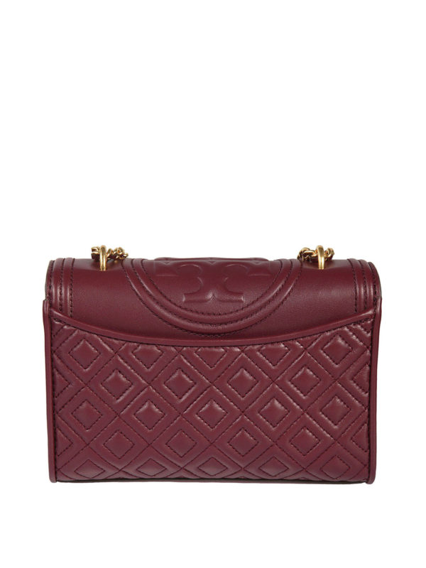 tory burch fleming burgundy