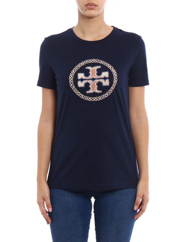 T-shirts Tory Burch - Maya embroidered 