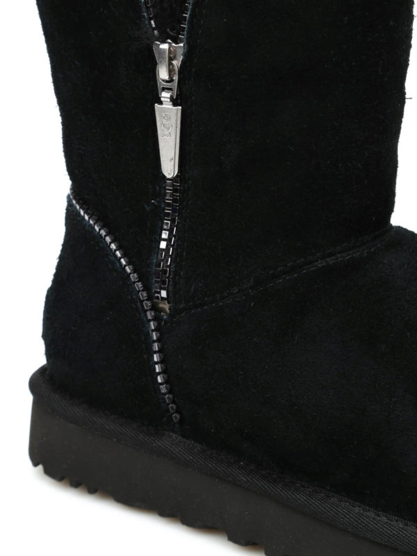 ugg zip ankle boots