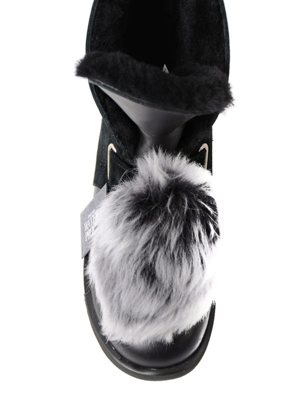 ugg fur lined ankle boots