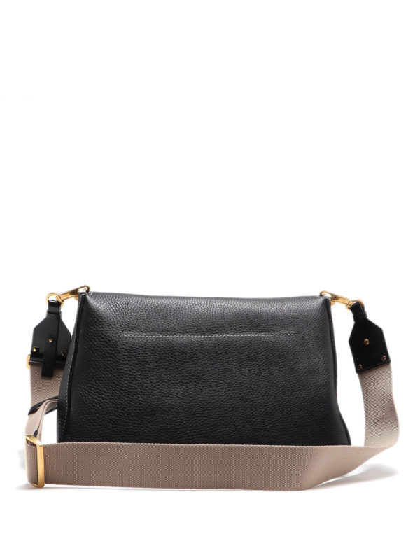 valentino black leather bag