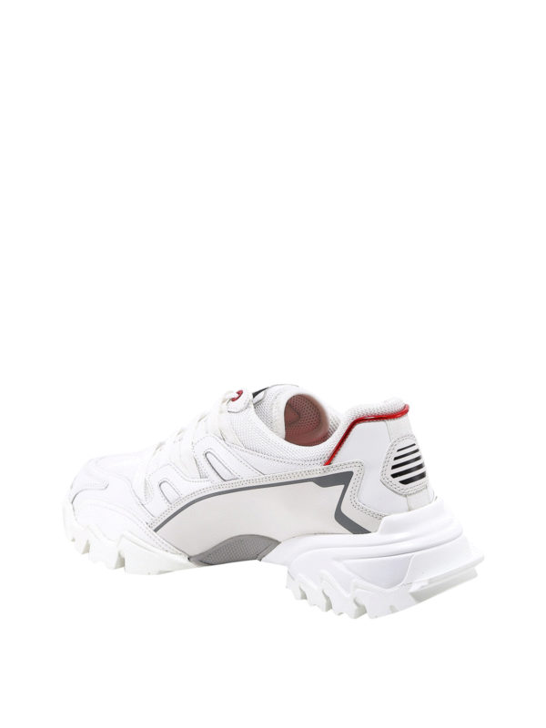 valentino white chunky trainers