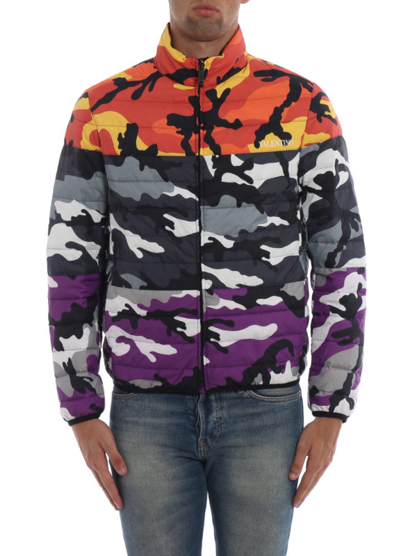 valentino reversible camouflage jacket