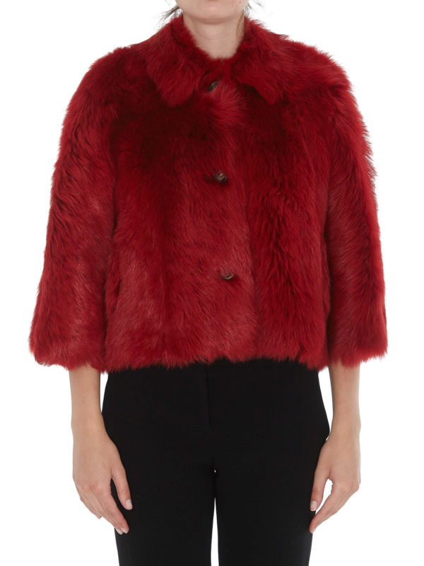 valentino fur jacket