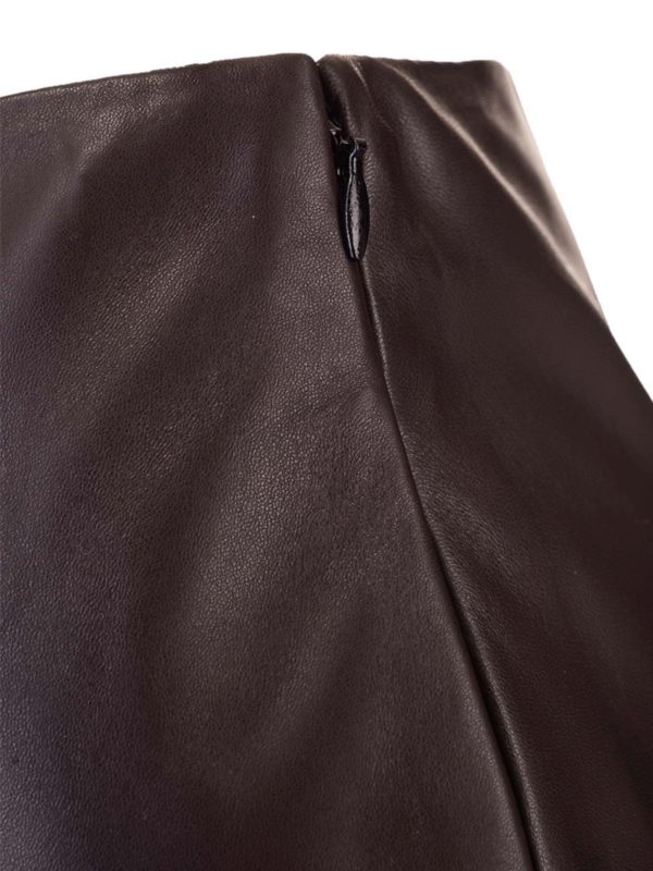 Leather trousers Valentino - Leather 