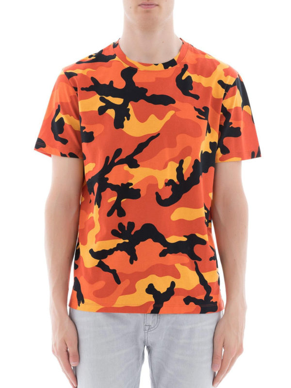 valentino orange t shirt