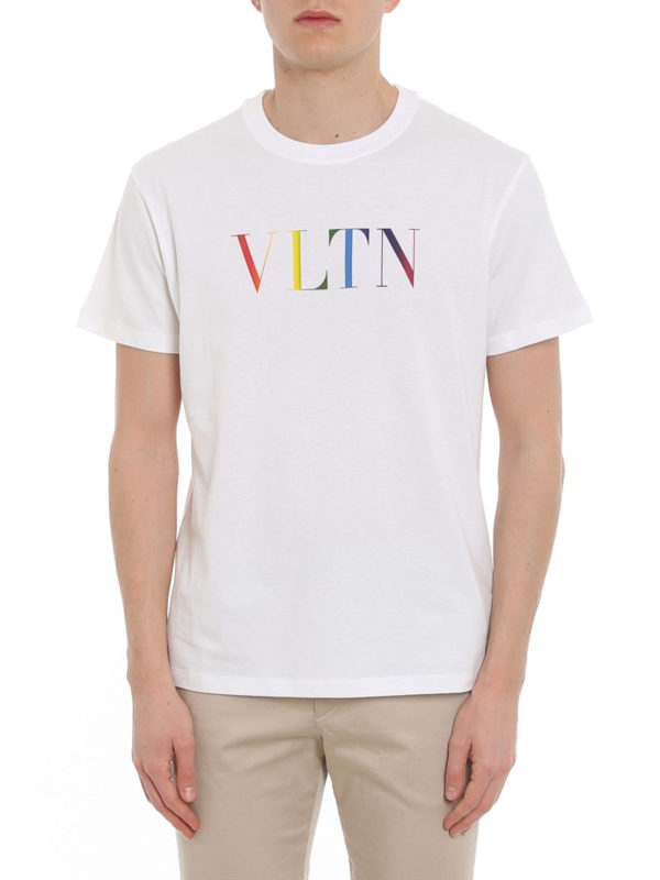 vltn rainbow t shirt