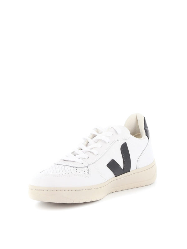 veja white and black sneakers