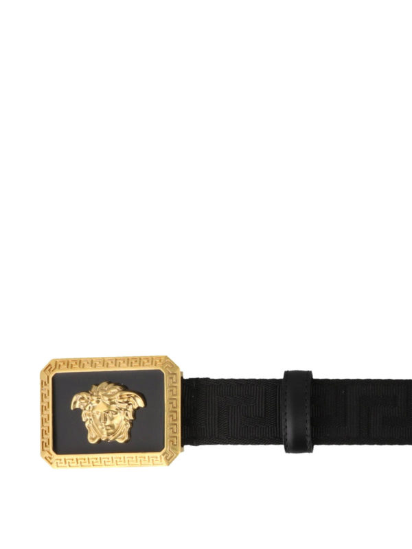 black fashion belt