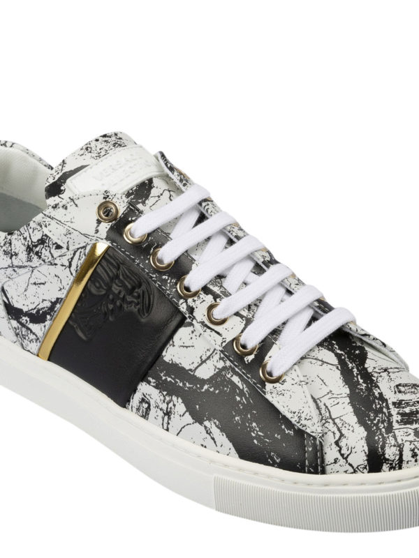 versace collection high top sneaker