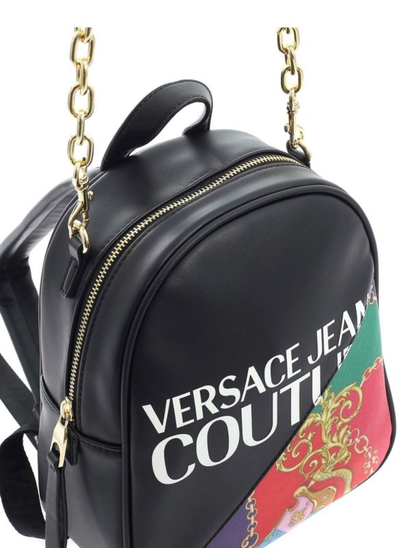 versace white backpack
