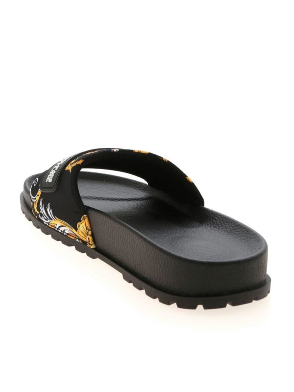 versace jeans flip flops