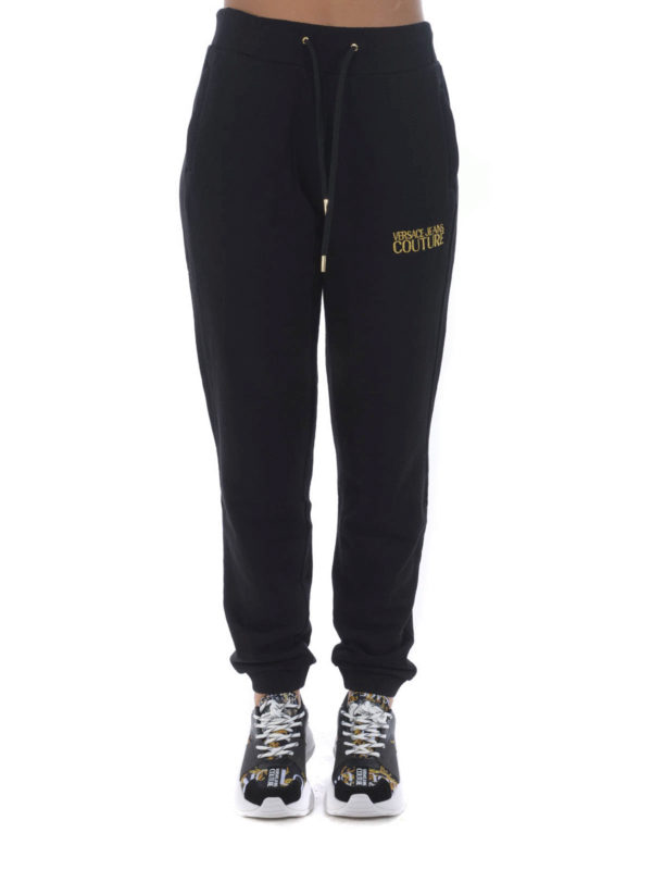 versace black joggers