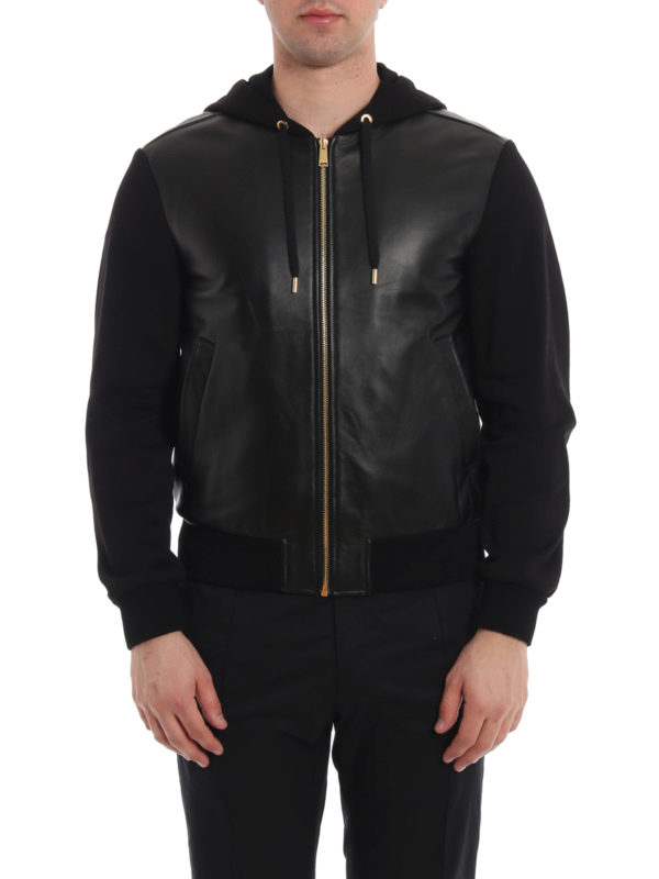 چرم Versace - Studded Medusa Head nappa 