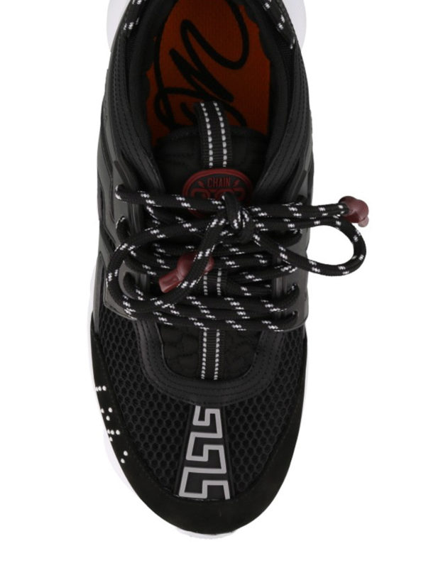 versace trainers tessuti