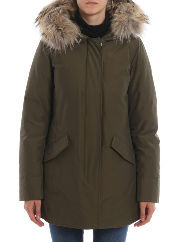 a line down jacket