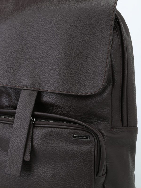 hayes leather rucksack