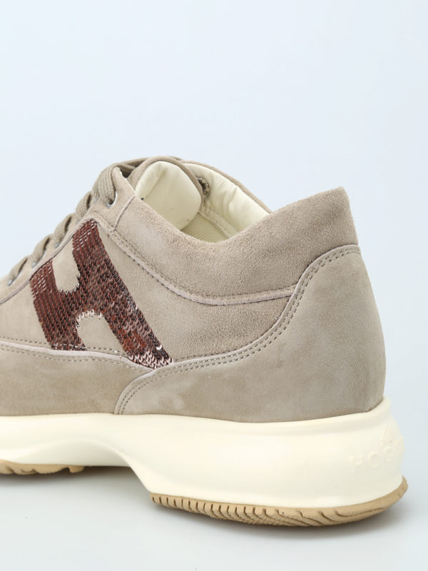 taupe sneakers