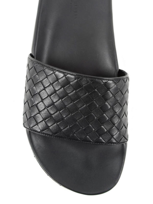Sandals Bottega Veneta Intrecciato Leather Sandals vt