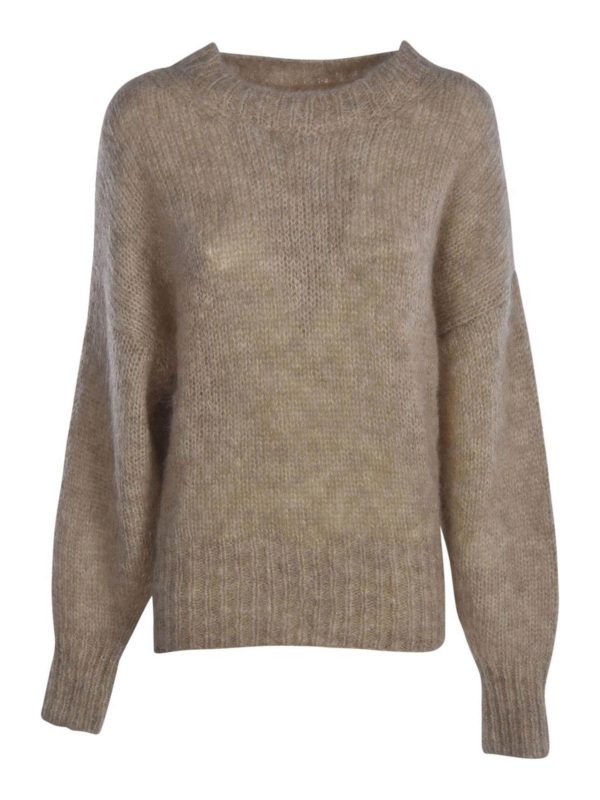 Crew necks Isabel Marant - Mohair wool blend Estelle jumper ...