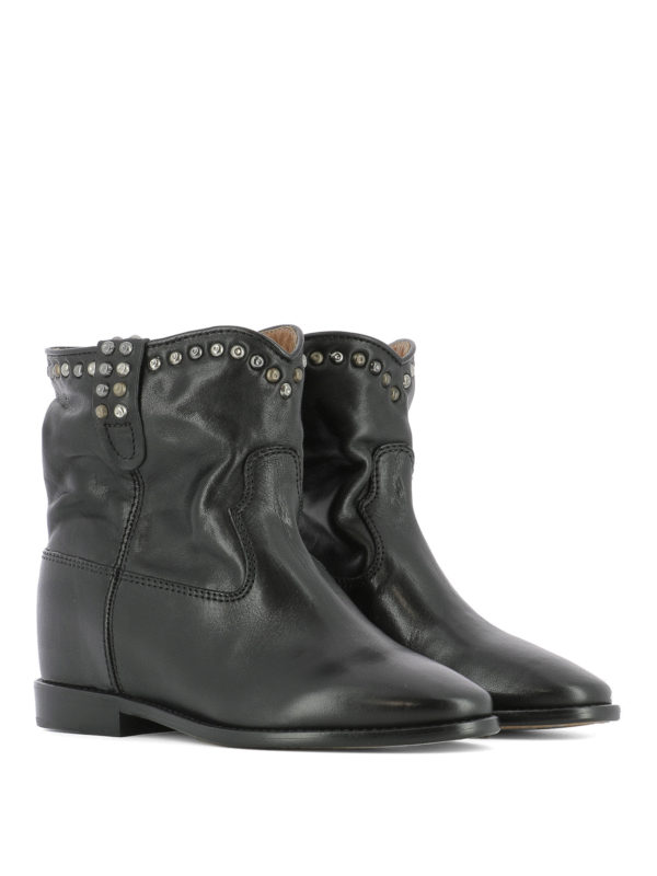 isabel marant cluster studded boots