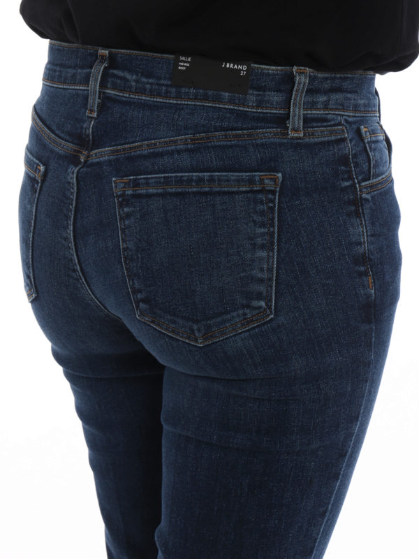 Sallie mid rise bootcut indigo jeans 