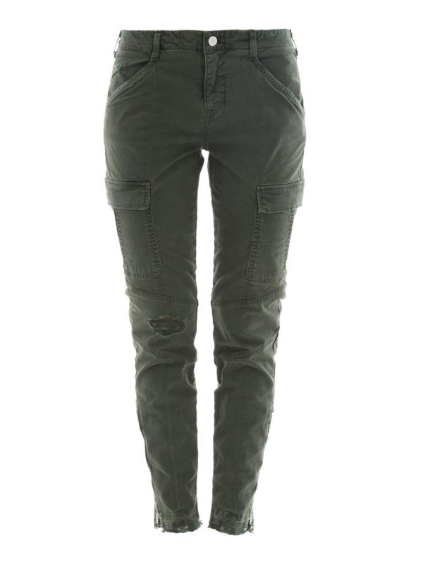 ripped cargo trousers