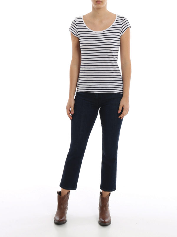 Selena eco wash crop boot jeans 