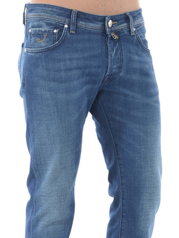 راسته Jacob Cohen - J622 Comfort stone wash denim jeans - J622COMF01377002