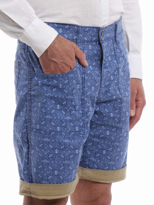 شلوارک Jacob Cohen - Reversible bermuda shorts - J6635COMF00614370C