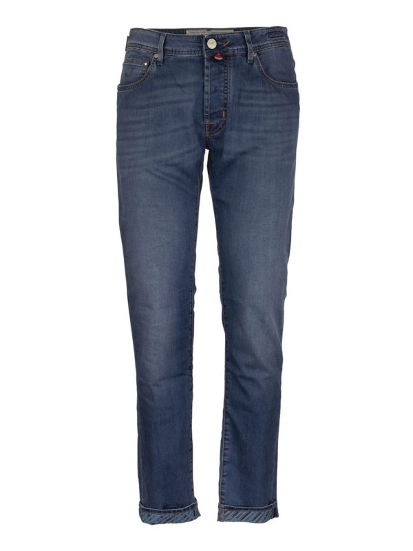 Skinny jeans Jacob Cohen - Five pocket stretch denim Style 688 jeans ...
