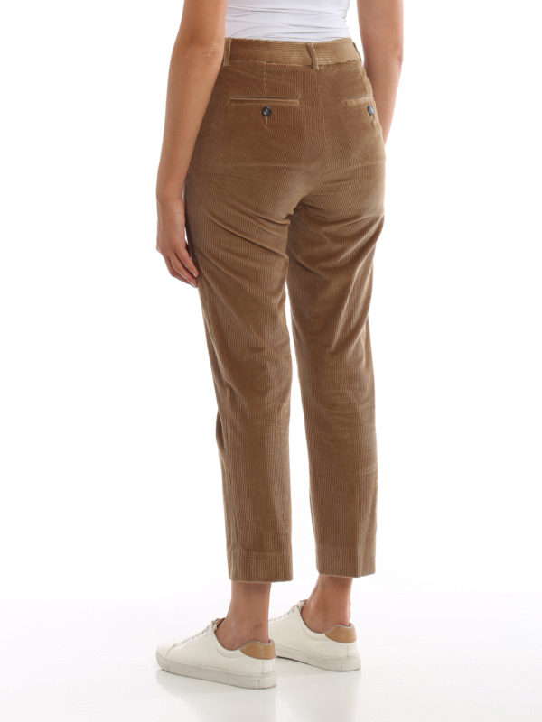 Jedy corduroy slim cigarette trousers 