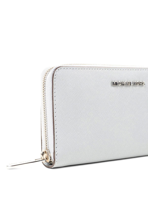 michael kors jet set travel wallet white