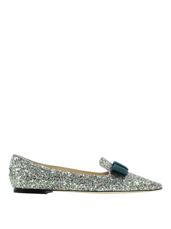 jimmy choo sequin flats