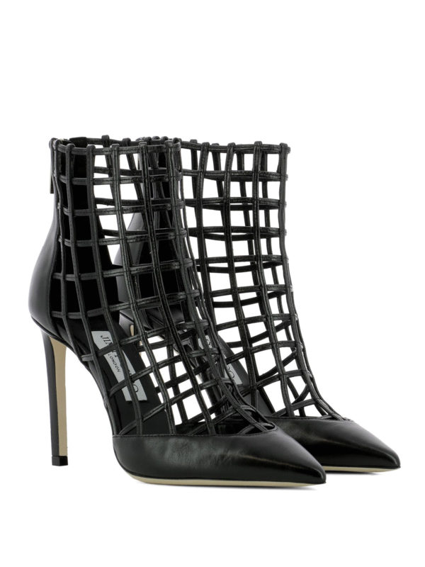 jimmy choo caged boots